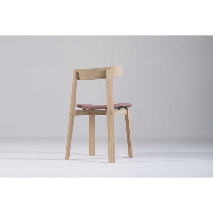 Nora stoel whitewash Dakar Leather Nature