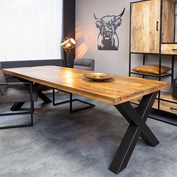Starfurn Eetkamertafel Denver | Rechthoek X-poot | 240 cm