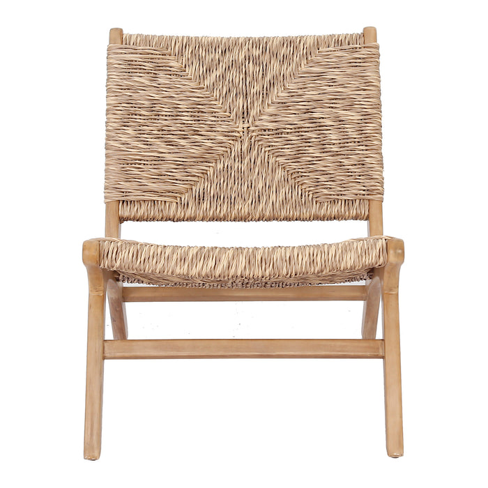 by fonQ Rope Lounge Chair - Acaciahout