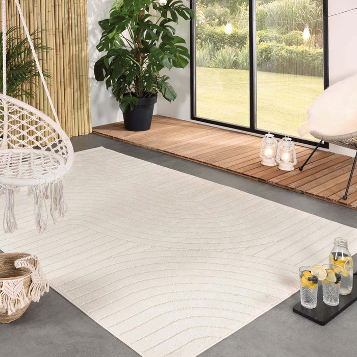 Boho&me Buitenkleed - Verano wit - 300x400 cm