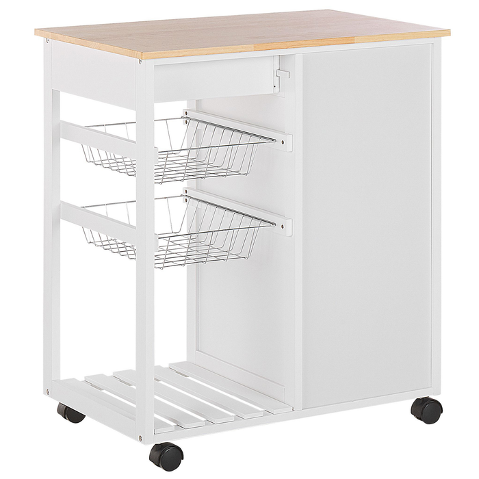 Beliani - BOVES - Keukentrolley - Wit - MDF