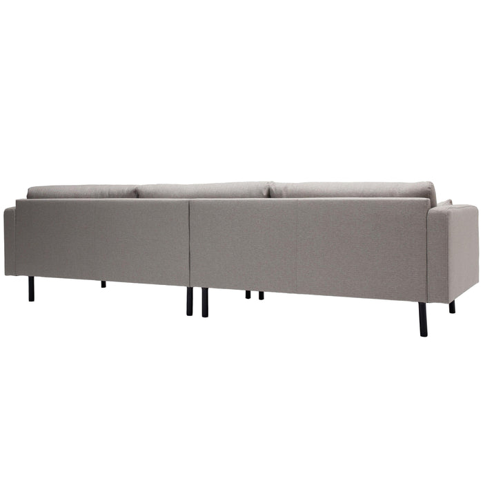 Mette 4-zits bank lichtgrijs