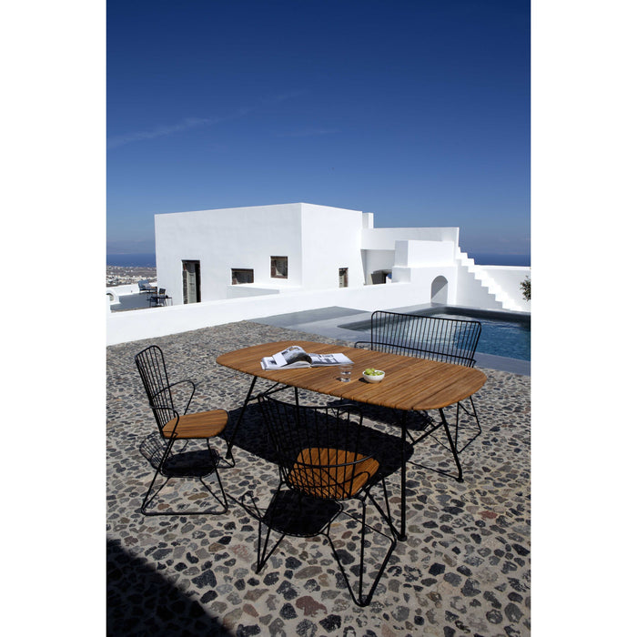 Houe Paon fauteuil paprika