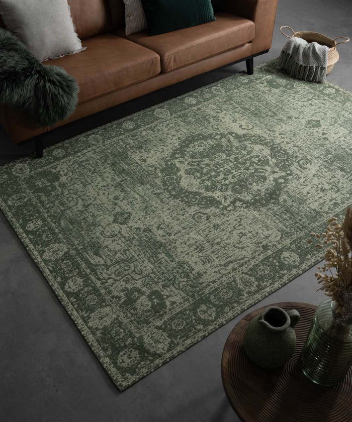 Heritaged Vintage vloerkleed Traditions - groen - 240x340 cm