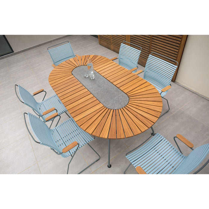 Click Position tuinstoel Pigeon Blue