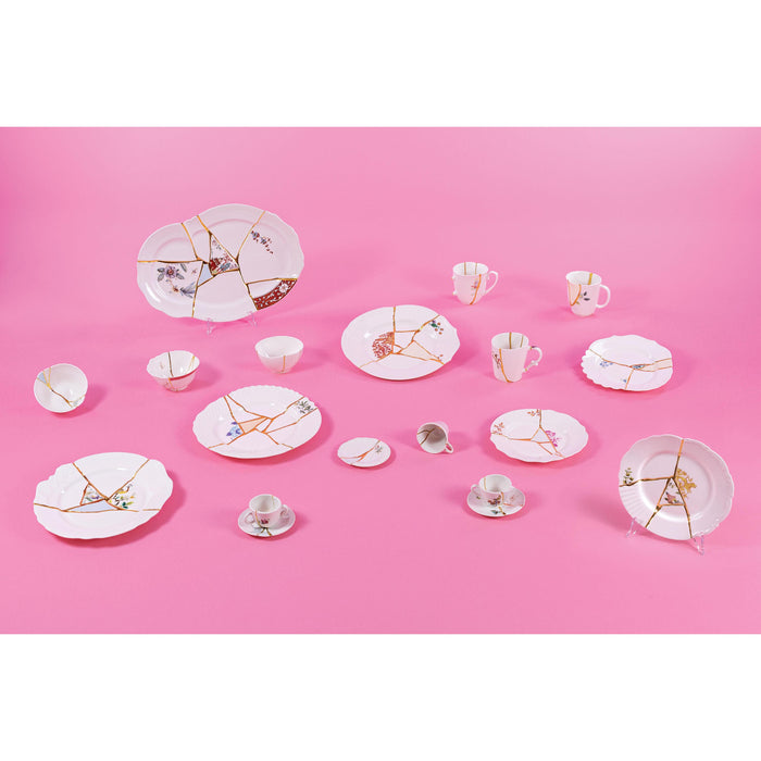 Kintsugi diep bord n1