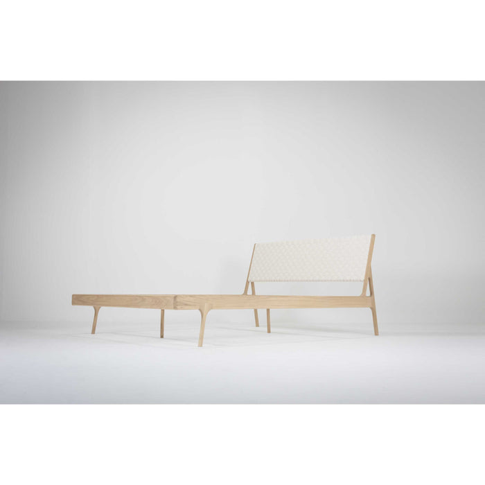 Fawn bed 180x200 cotton webbing blue