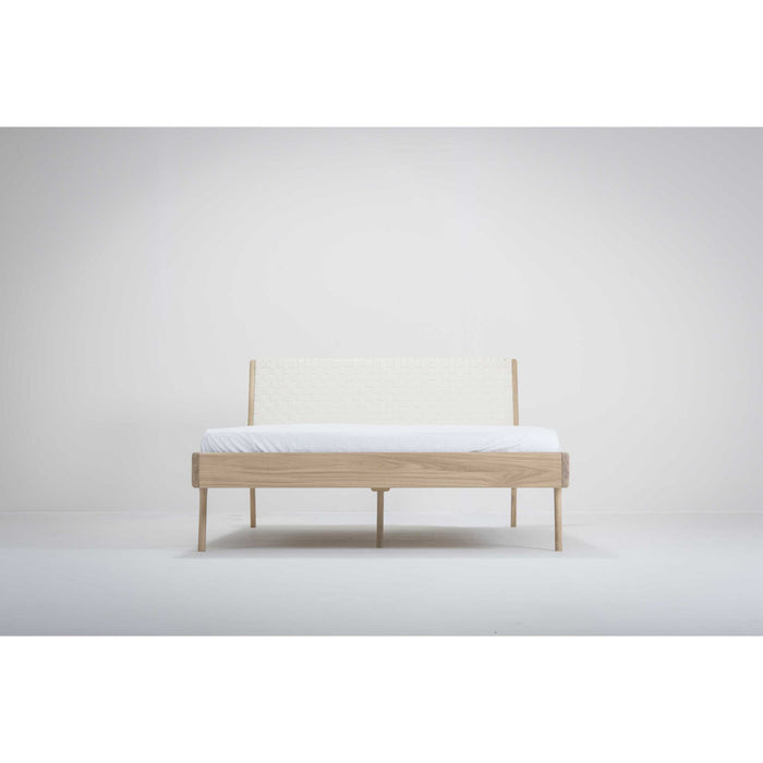Fawn bed 140x200 whitewash deep frame, cotton webbing white