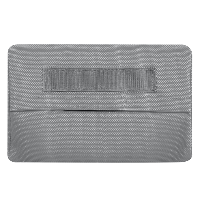 Beliani - CARANO II - Strandstoel - Lichtgrijs - Staal