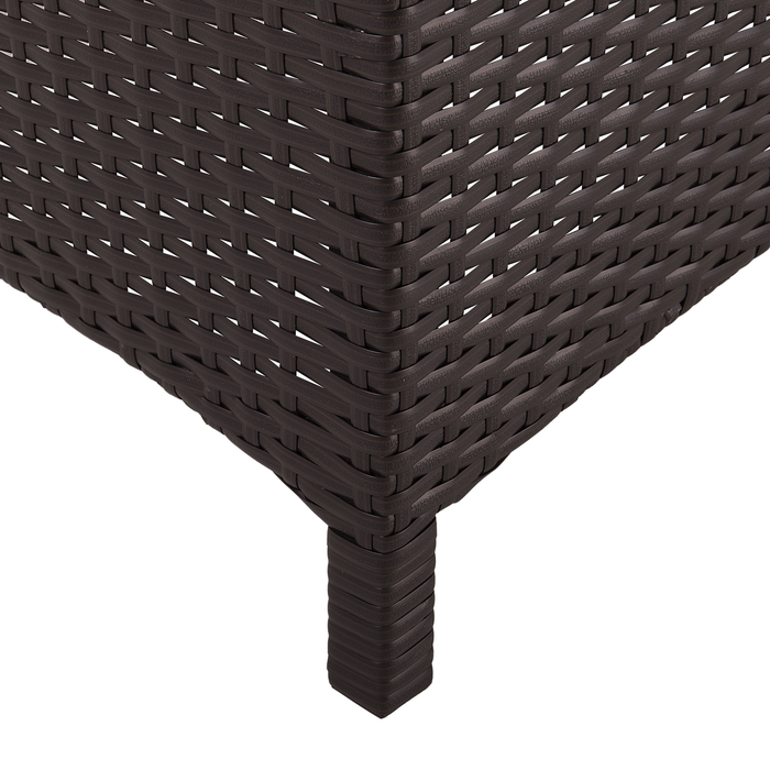 Beliani - VASTO - Strandstoel - Bruin - PE rotan