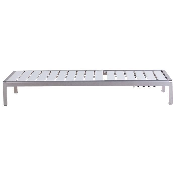 Beliani - NARDO - Strandstoel - Wit - Aluminium