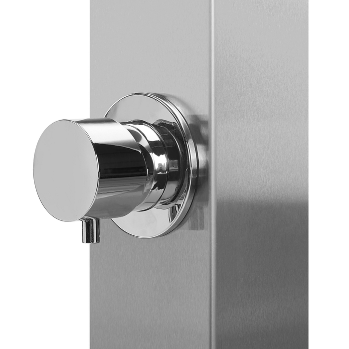 Beliani - URZULAI - Buitendouche - Zilver - PVC