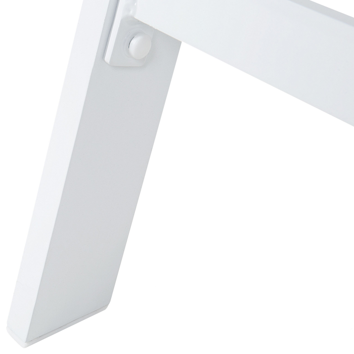 Beliani - CATANIA - Strandstoel - Wit - Aluminium