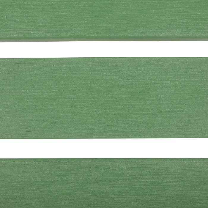 Beliani - ADIRONDACK - Voetenbank - Groen - Kunsthout