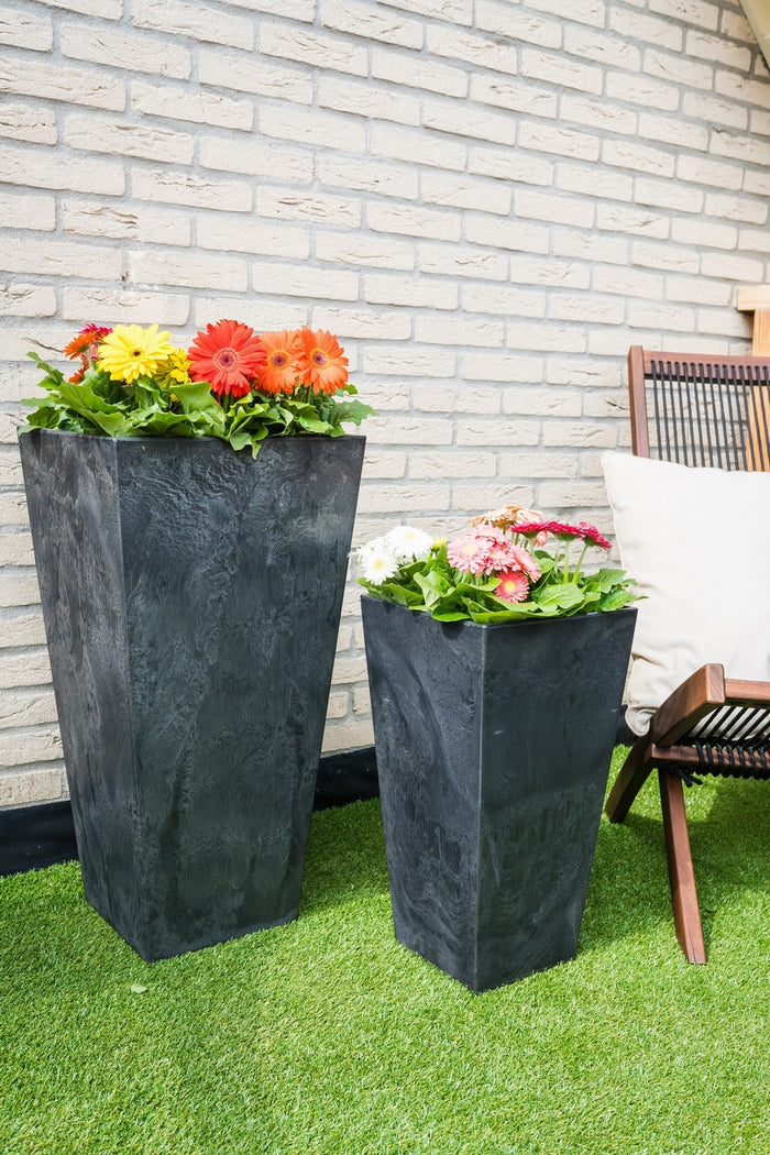 Artstone Vaas Ella - 26x49 - Oak