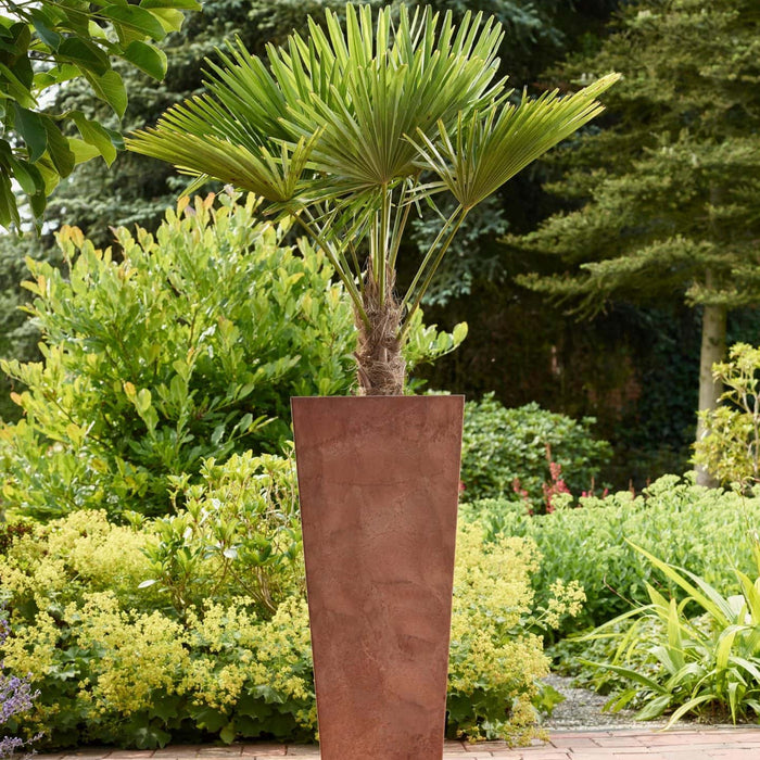 Artstone Vaas Ella - 26x49 - Grijs