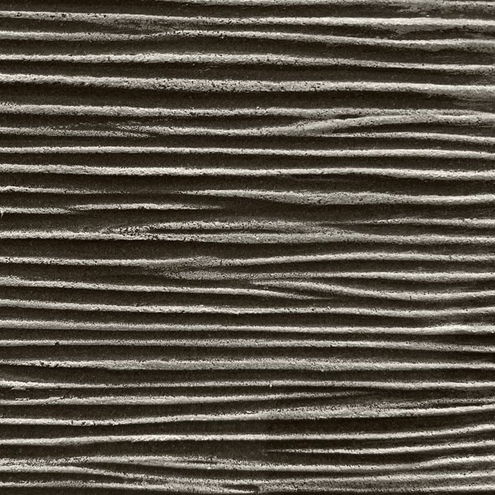 Capi 4-delige Bloempottenset Nature Rib antracietkleurig