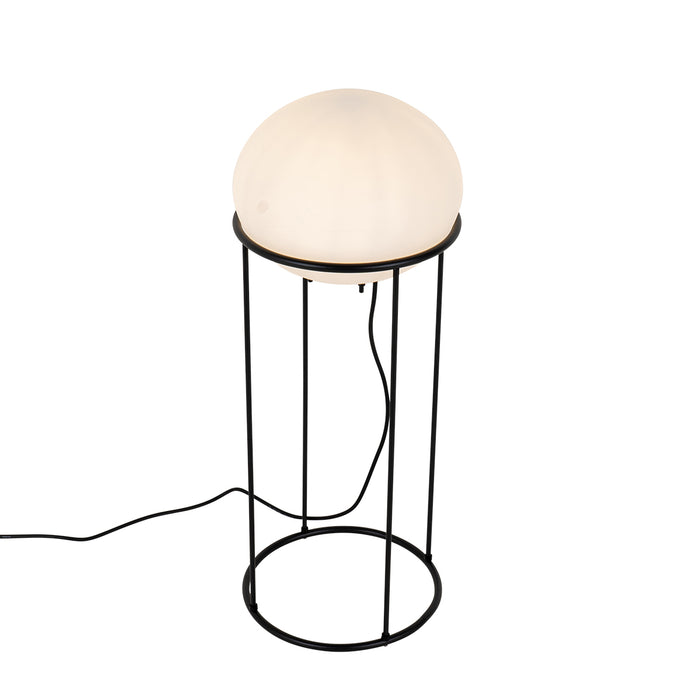 QAZQA Design buiten vloerlamp zwart - Jannie