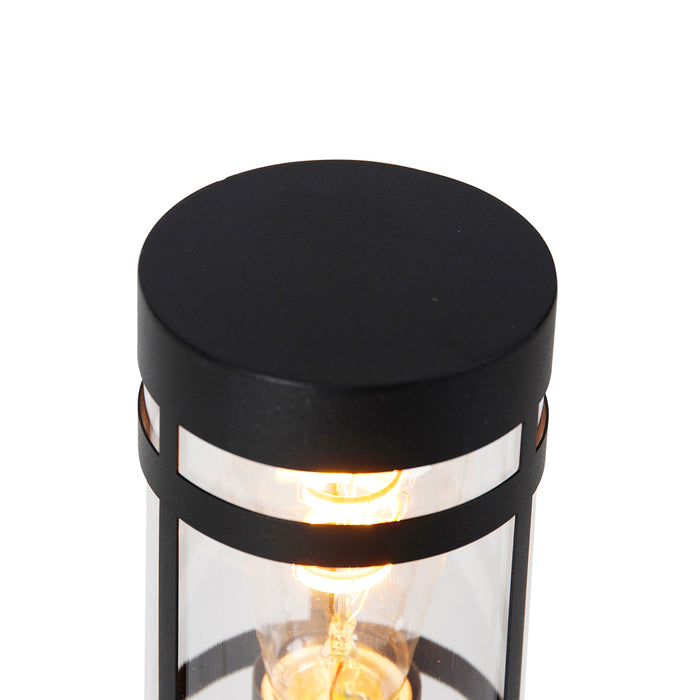 QAZQA Smart buitenlamp zwart 80 cm IP44 incl. Wifi ST64 - Gleam