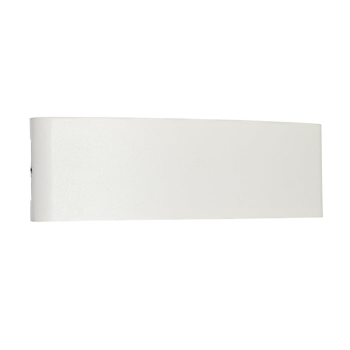 QAZQA Buiten wandlamp wit incl. LED 10-lichts IP54 - Silly