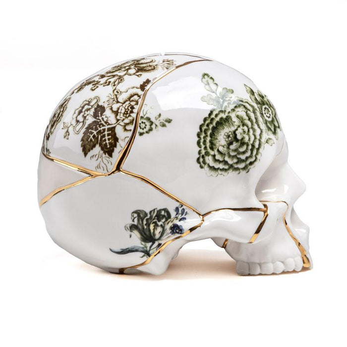 Seletti Kintsugi Skull decoratie