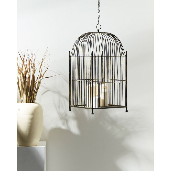 Beliani - COMOROS - Lantaarn - Goud - Metaal