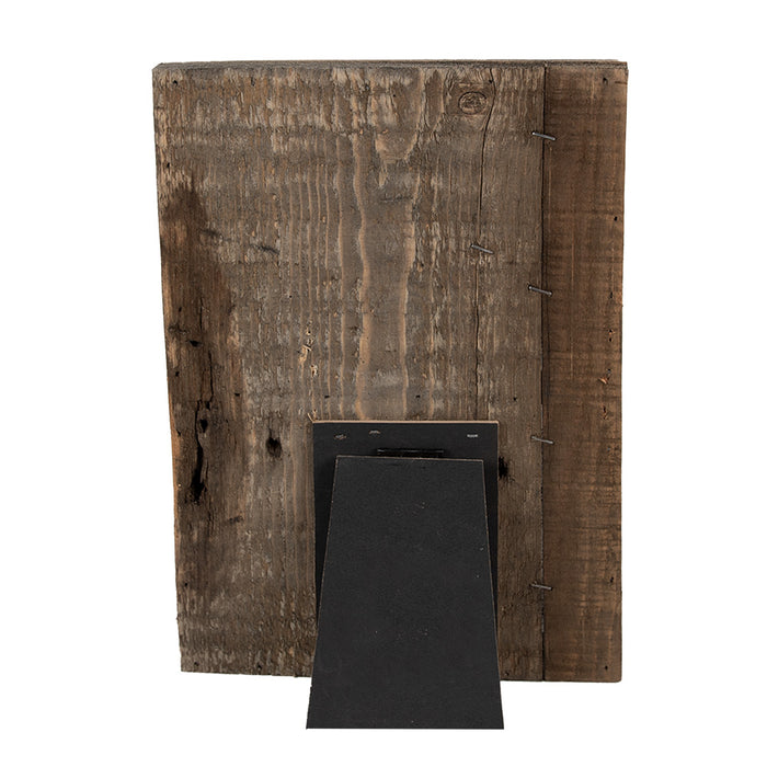 Clayre & Eef Fotolijst 20x3x30 cm Bruin Hout Rechthoek Fotohouder