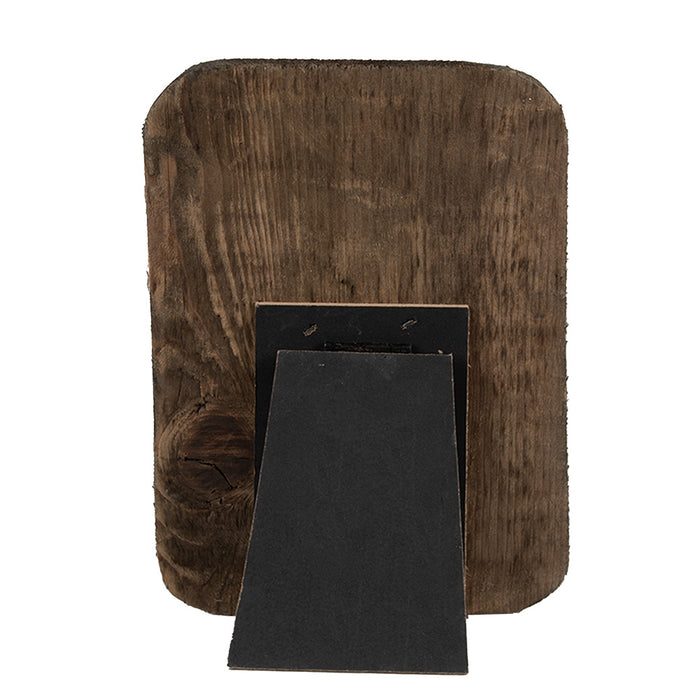 Clayre & Eef Fotolijst 14x2x20 cm Bruin Hout Rechthoek Fotohouder