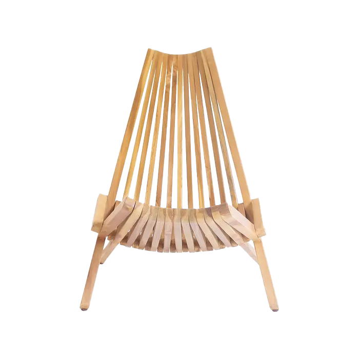 Artichok Cali houten tuinstoel naturel