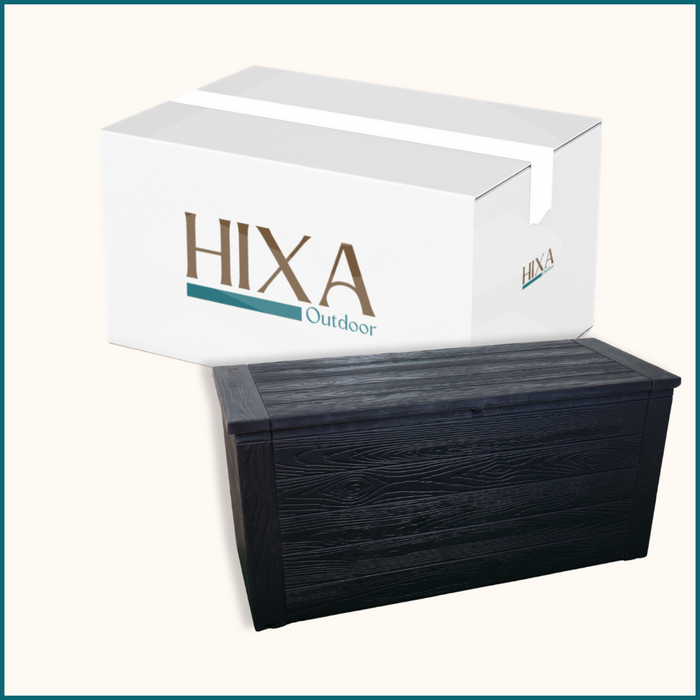 HIXA Kussenbox Opbergbox Tuin Tuinkussenbox Met deksel Waterdicht 3...