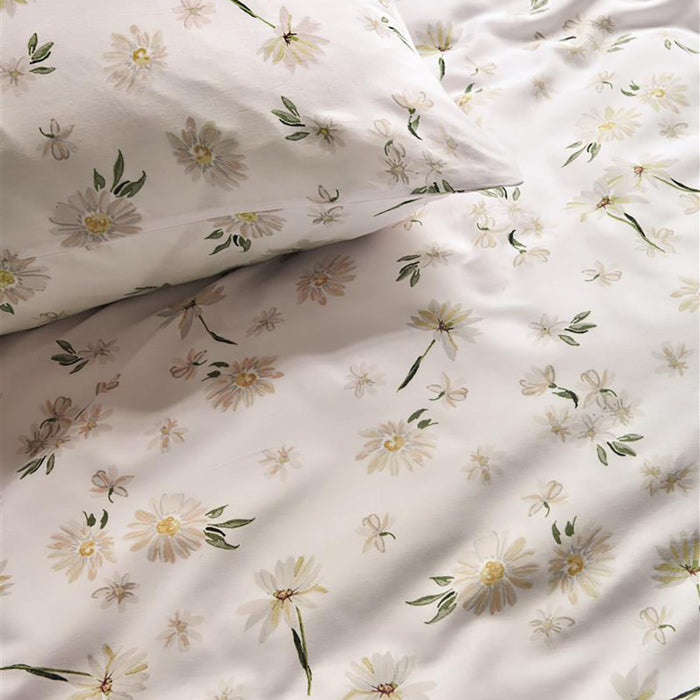 Ariadne At Home Daisies Dekbedovertrek 240 x 200/220 cm - Wit