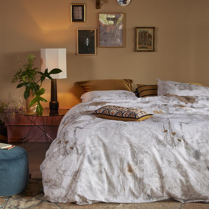 Ariadne At Home Drawn Dekbedovertrek 140 x 200/220 cm - Zand