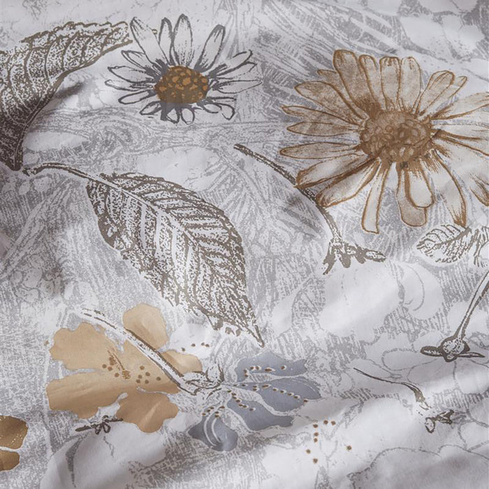 Ariadne At Home Drawn Dekbedovertrek 240 x 200/220 cm - Zand