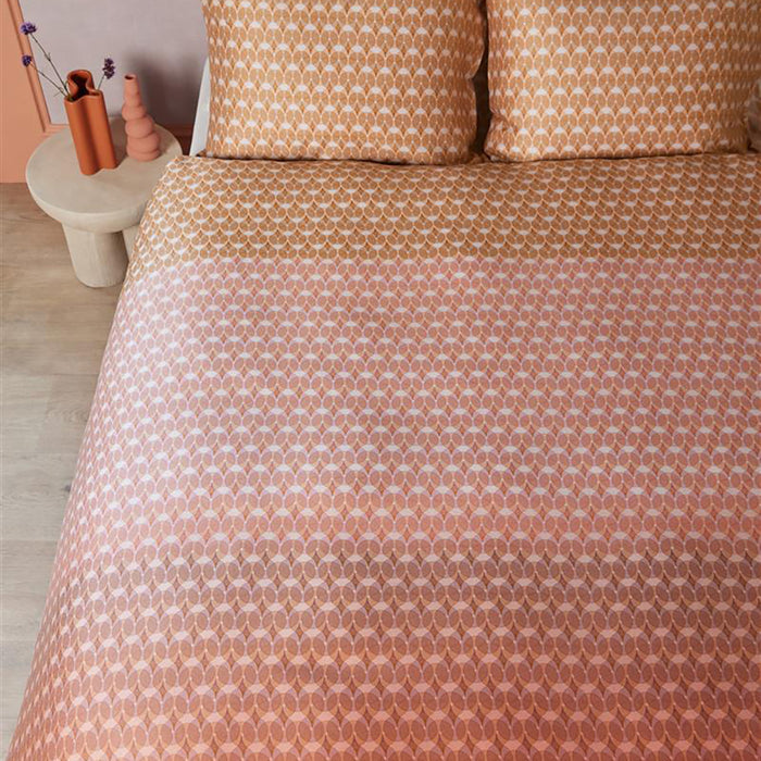 Beddinghouse Silas Dekbedovertrek 240 x 200/220 cm - Terra