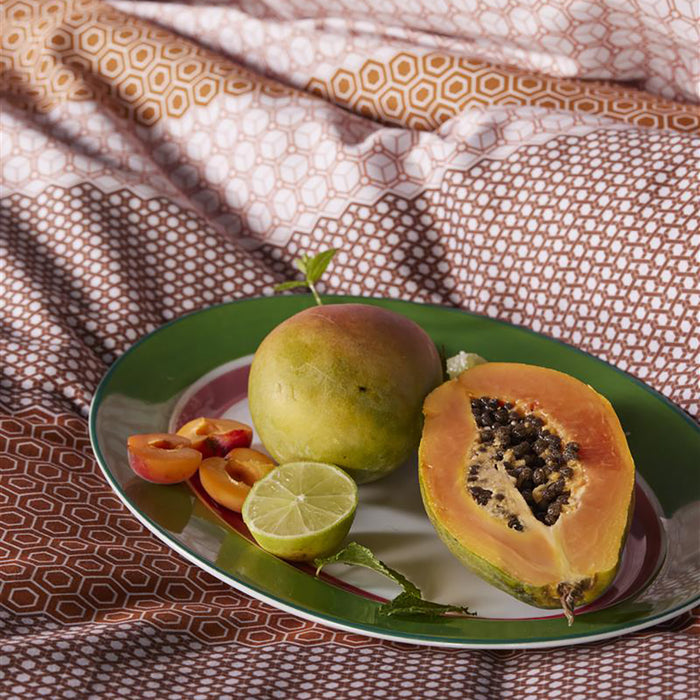 Beddinghouse Theo Dekbedovertrek 200 x 200/220 cm - Terra