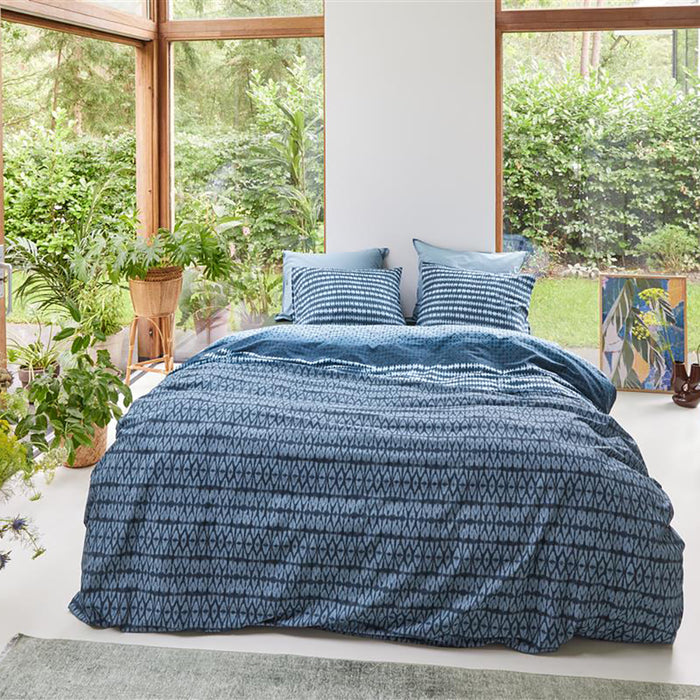 Beddinghouse Yori Dekbedovertrek 140 x 200/220 cm - Blauw