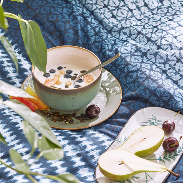 Beddinghouse Yori Dekbedovertrek 140 x 200/220 cm - Blauw