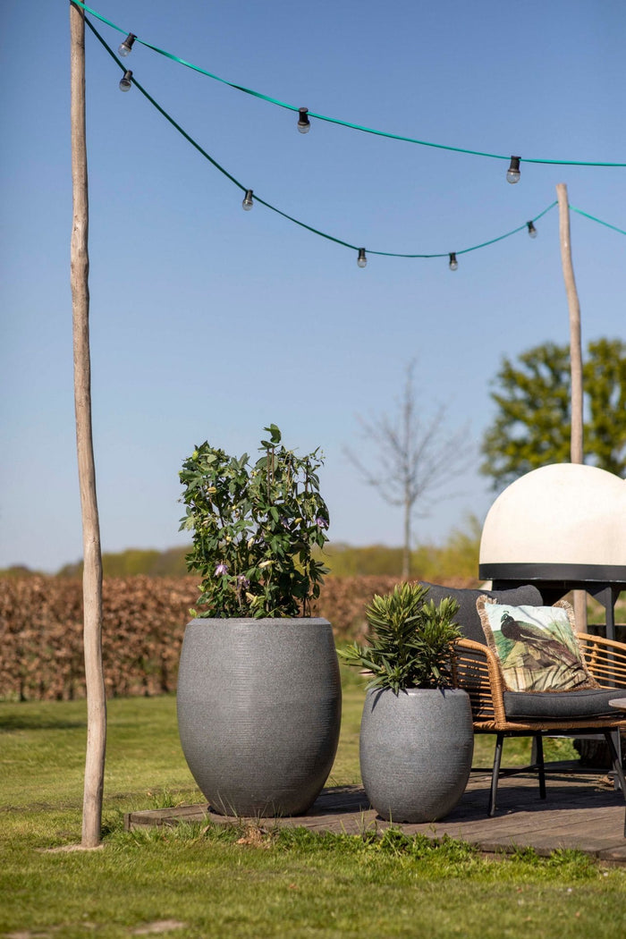 Capi Europe - Vaas elegant deluxe Granite - Ivoor - 63x75