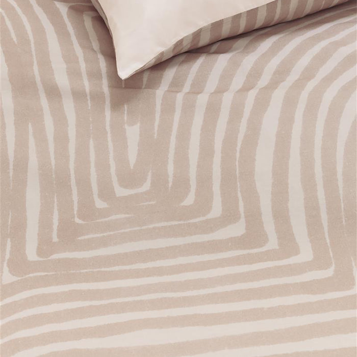 vtwonen Natural Pattern Dekbedovertrek 240 x 200/220 cm - Powder