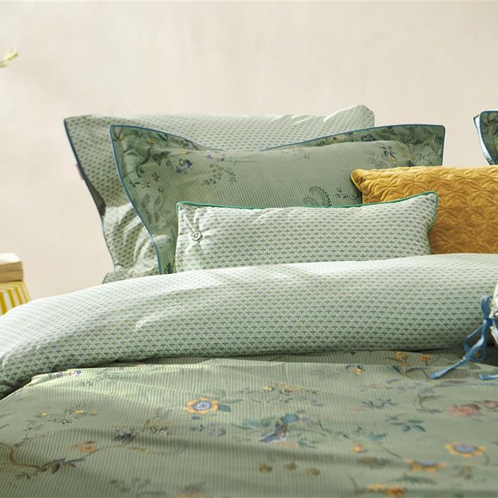 Pip Studio Amor De Dios Dekbedovertrek 200 x 200/220 cm - Groen