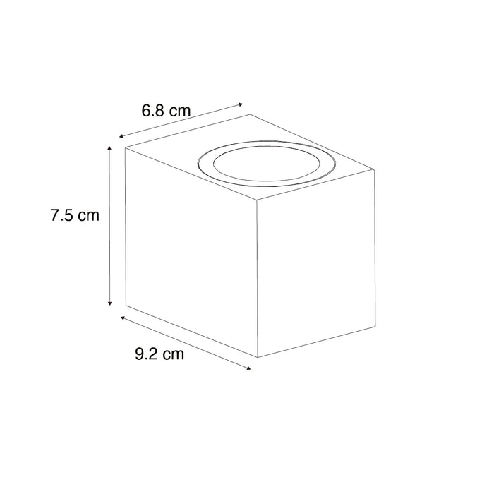 QAZQA Moderne buiten wandlamp wit kunststof - Baleno