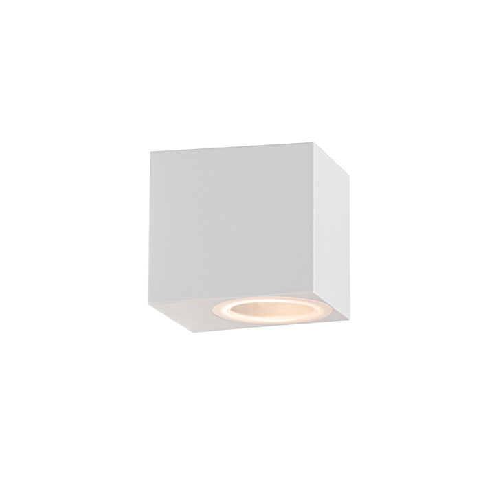 QAZQA Moderne buiten wandlamp wit kunststof - Baleno