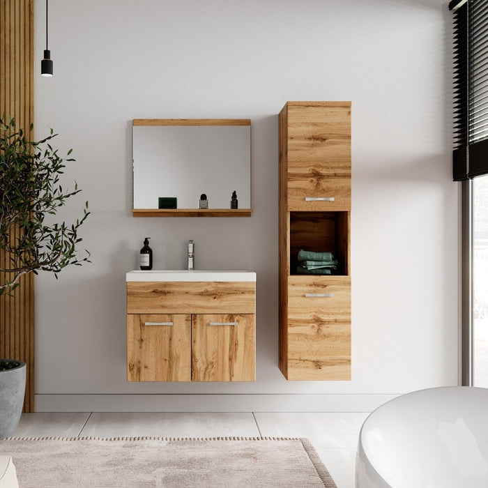 Badplaats Badkamermeubel Montreal Set 02 60 x 35 cm - Eiken