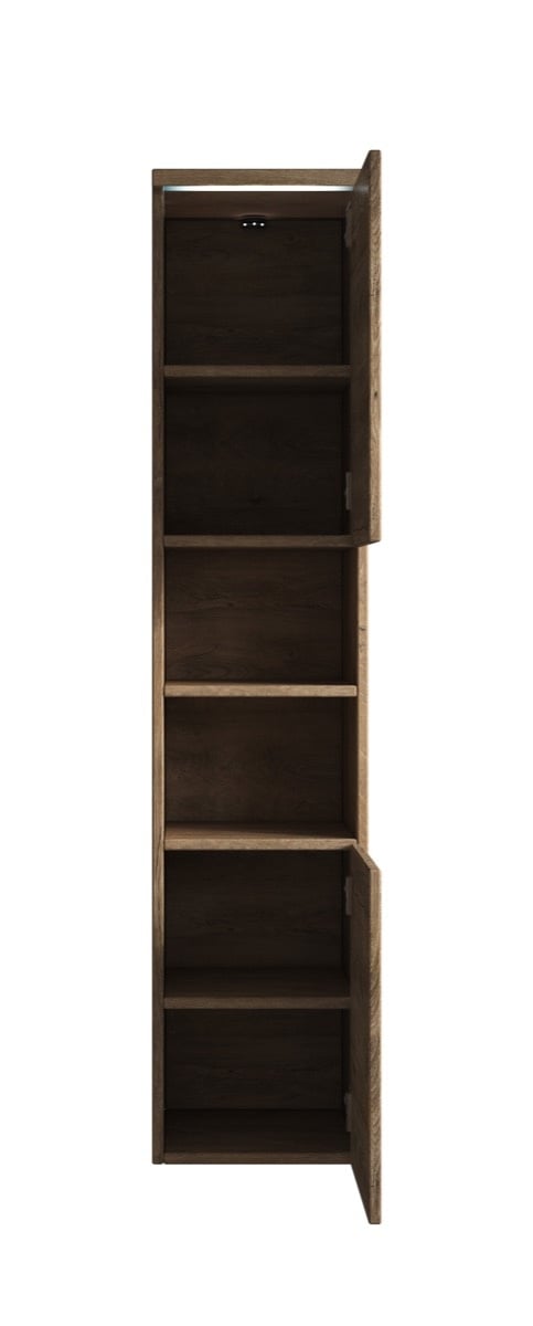 Badplaats Badkamerkast Paso 35 x 35 x 160 cm - Bruin Eiken