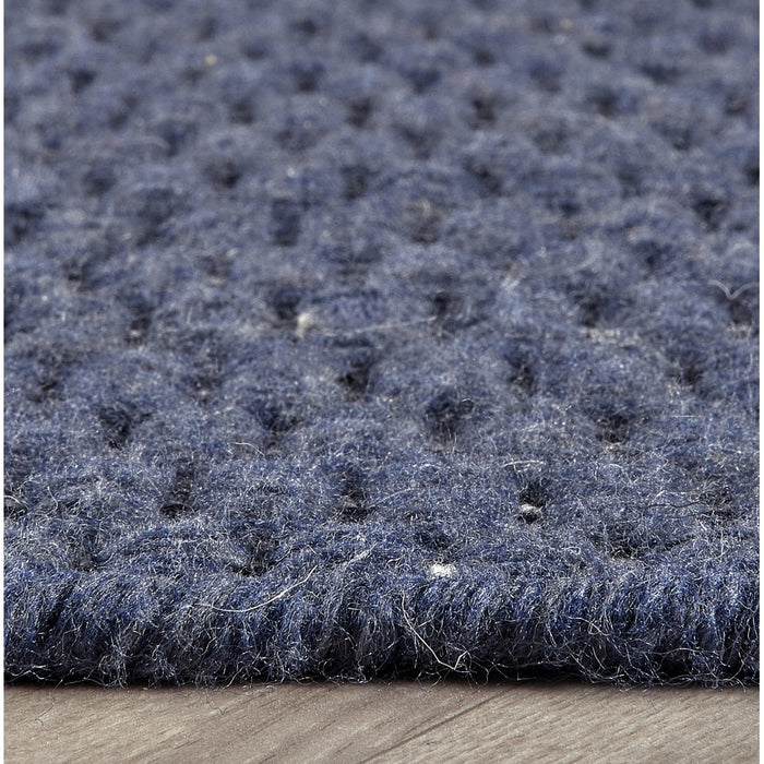Vloerkleed Boyd - Blauw - Gerecycled Materiaal