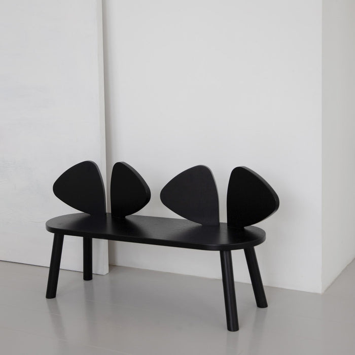 Mouse kinderbank gelakt eiken