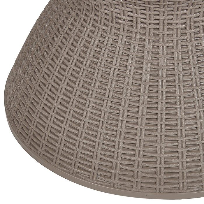 Beliani - AISA - Koelbox - Beige - Polypropyleen