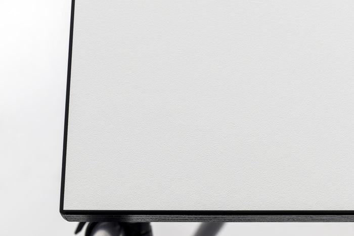 Tenzo Vierkante Bartafel Dine L80 X B80 X H105 Cm - Wit Melamine