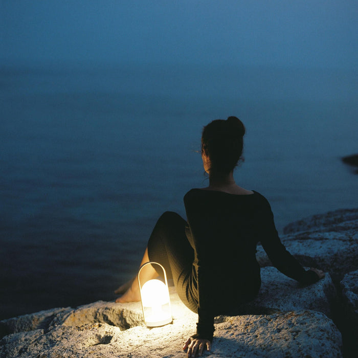 Marset FollowMe tafellamp LED oplaadbaar blauw