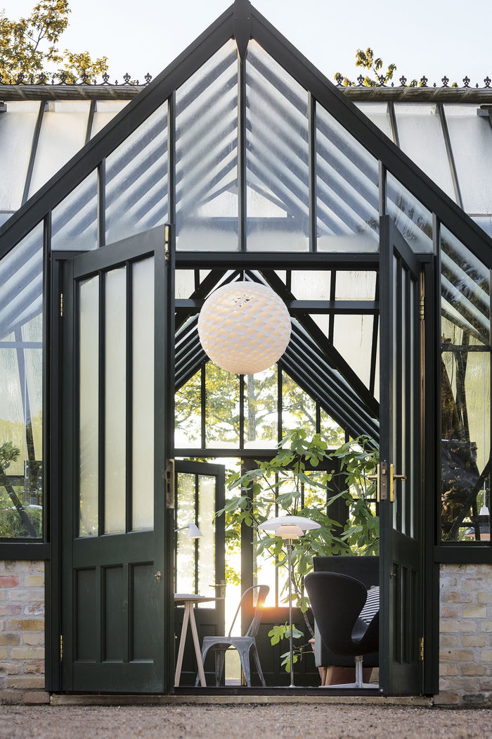 Louis Poulsen PH 3,5-2,5 vloerlamp messing gemetaliseerd